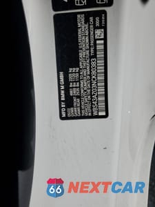 Zdjęcie 12 z 15 samochodu: 2022 BMW M4 COMPETITION VIN:WBS43AZ03NCK80383 - miniatura