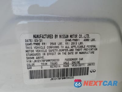 Zdjęcie 13 z 15 samochodu: 2021 INFINITI Q50 LUXE VIN:JN1EV7BP9MM706220 - miniatura