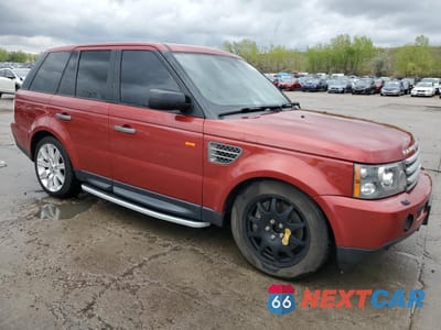Czwarte zdjęcie samochodu z boku: 2008 LAND ROVER RANGE ROVER SPORT SUPERCHARGED VIN:SALSH234X8A179187 - miniatura