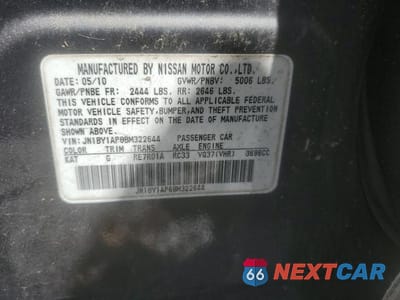 Zdjęcie 12 z 12 samochodu: 2011 INFINITI M37 VIN:JN1BY1AP6BM322644 - miniatura