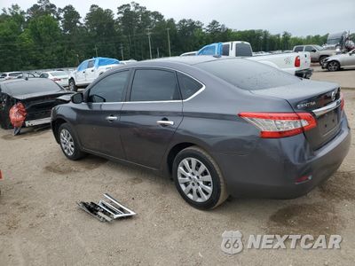 Drugie zdjęcie samochodu z przodu: 2014 NISSAN SENTRA S VIN:3N1AB7AP8EY328060 - miniatura