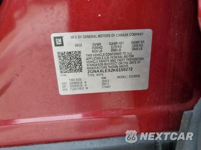 Zdjęcie 25 z 26 samochodu: 2019 CHEVROLET EQUINOX LT VIN:2GNAXLEX2K6159272 - miniatura