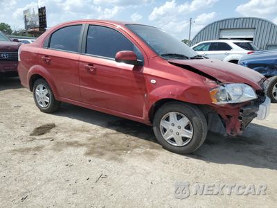 Czwarte zdjęcie samochodu z boku: 2007 CHEVROLET AVEO BASE VIN:KL1TD56667B087354 - miniatura