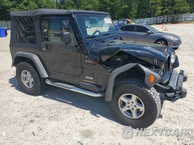 Czwarte zdjęcie samochodu z boku: 2006 JEEP WRANGLER X VIN:1J4FA39S76P780960 - miniatura