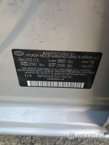 Zdjęcie 12 z 13 samochodu: 2016 HYUNDAI ELANTRA SE VIN:5NPDH4AE3GH794761 - miniatura