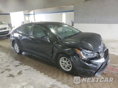 Czwarte zdjęcie samochodu z boku: 2022 TOYOTA COROLLA LE VIN:JTDEAMDE9NJ041681 - miniatura