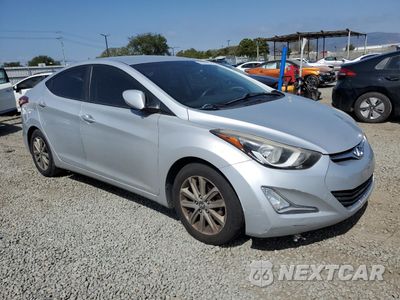 Czwarte zdjęcie samochodu z boku: 2014 HYUNDAI ELANTRA SE VIN:KMHDH4AEXEU109251 - miniatura