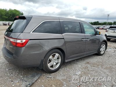Trzecie zdjęcie samochodu z tyłu: 2013 HONDA ODYSSEY TOURING VIN:5FNRL5H94DB078648 - miniatura