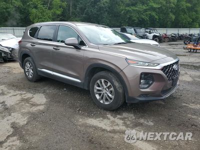 Czwarte zdjęcie samochodu z boku: 2019 HYUNDAI SANTA FE SE VIN:5NMS23AD3KH015875 - miniatura