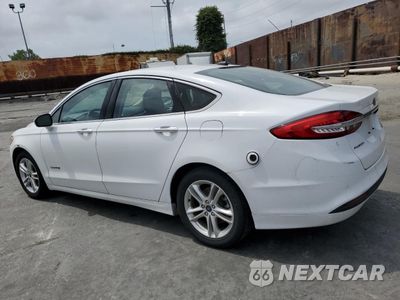 Drugie zdjęcie samochodu z przodu: 2018 FORD FUSION SE HYBRID VIN:3FA6P0LUXJR278724 - miniatura