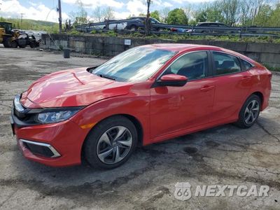 2019 HONDA CIVIC LX 2HGFC2F65KH586297 - główne zdjęcie licytacji z USA - miniatura