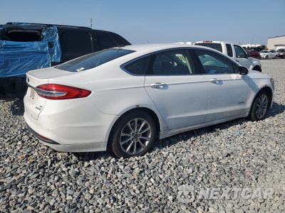 Trzecie zdjęcie samochodu z tyłu: 2017 FORD FUSION SE HYBRID VIN:3FA6P0LU7HR409568 - miniatura