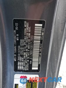 Zdjęcie 12 z 14 samochodu: 2022 TOYOTA GR 86 VIN:JF1ZNBB16N9757889 - miniatura