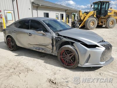 Czwarte zdjęcie samochodu z boku: 2021 LEXUS IS 300 VIN:JTHC81F27M5044265 - miniatura