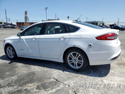 Drugie zdjęcie samochodu z przodu: 2018 FORD FUSION SE HYBRID VIN:3FA6P0LU8JR172112 - miniatura