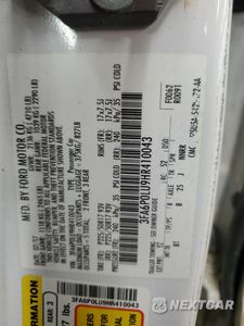 Zdjęcie 12 z 12 samochodu: 2017 FORD FUSION SE HYBRID VIN:3FA6P0LU9HR410043 - miniatura
