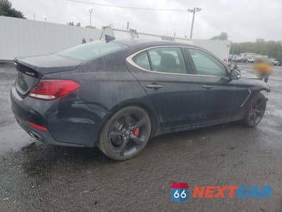 Trzecie zdjęcie samochodu z tyłu: 2021 GENESIS G70 PRESTIGE VIN:KMTG34LE5MU076379 - miniatura