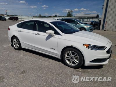 Czwarte zdjęcie samochodu z boku: 2018 FORD FUSION SE HYBRID VIN:3FA6P0LU7JR287008 - miniatura