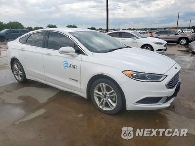 Czwarte zdjęcie samochodu z boku: 2018 FORD FUSION SE HYBRID VIN:3FA6P0LU9JR118642 - miniatura