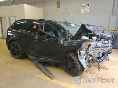 Czwarte zdjęcie samochodu z boku: 2013 FORD EDGE SEL VIN:2FMDK4JC3DBE01831 - miniatura