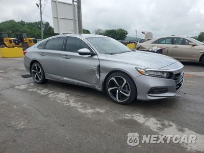 Czwarte zdjęcie samochodu z boku: 2020 HONDA ACCORD LX VIN:1HGCV1F19LA019036 - miniatura