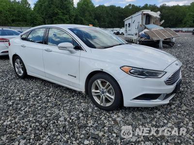 Czwarte zdjęcie samochodu z boku: 2018 FORD FUSION SE HYBRID VIN:3FA6P0LU3JR171773 - miniatura