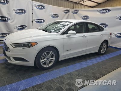 2018 FORD FUSION SE HYBRID 3FA6P0LU6JR163506 - główne zdjęcie licytacji z USA - miniatura