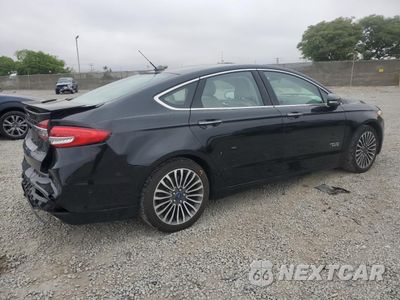 Trzecie zdjęcie samochodu z tyłu: 2017 FORD FUSION TITANIUM PHEV VIN:3FA6P0SU5HR105415 - miniatura