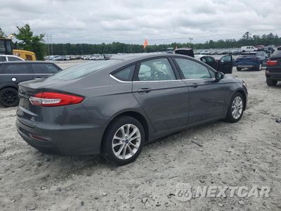 Trzecie zdjęcie samochodu z tyłu: 2020 FORD FUSION SE VIN:3FA6P0LU4LR119068 - miniatura