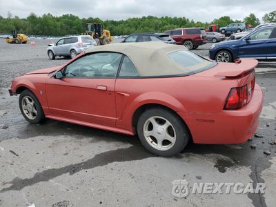 Drugie zdjęcie samochodu z przodu: 2001 FORD MUSTANG VIN:1FAFP44411F211867 - miniatura