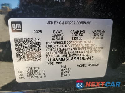 Zdjęcie 12 z 12 samochodu: 2025 BUICK ENCORE GX PREFERRED VIN:KL4AMBSL8SB185945 - miniatura