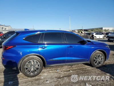 Trzecie zdjęcie samochodu z tyłu: 2024 ACURA MDX A-SPEC VIN:5J8YE1H00RL005047 - miniatura