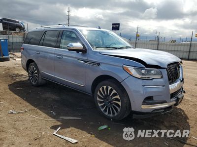 Czwarte zdjęcie samochodu z boku: 2023 LINCOLN NAVIGATOR BLACK LABEL VIN:5LMJJ2TGXPEL10068 - miniatura