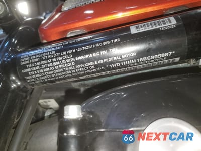 Zdjęcie 9 z 9 samochodu: 2011 HARLEY-DAVIDSON VRSCDX VIN:1HD1HHH16BC805087 - miniatura