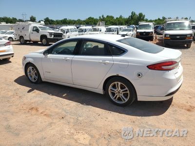 Drugie zdjęcie samochodu z przodu: 2018 FORD FUSION SE HYBRID VIN:3FA6P0LU0JR171844 - miniatura