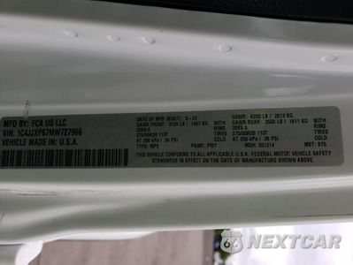 Zdjęcie 12 z 14 samochodu: 2021 JEEP WRANGLER UNLIMITED SAHARA 4XE VIN:1C4JJXP67MW727966 - miniatura