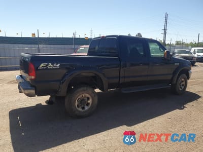 Trzecie zdjęcie samochodu z tyłu: 1999 FORD F250 SUPER DUTY VIN:1FTNW21F8XEA63802 - miniatura