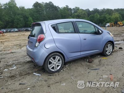 Trzecie zdjęcie samochodu z tyłu: 2014 CHEVROLET SPARK 1LT VIN:KL8CD6S96EC449892 - miniatura