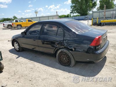 Drugie zdjęcie samochodu z przodu: 2002 HONDA CIVIC LX VIN:1HGES16592L018783 - miniatura