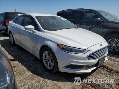 Czwarte zdjęcie samochodu z boku: 2018 FORD FUSION SE HYBRID VIN:3FA6P0LU2JR129854 - miniatura