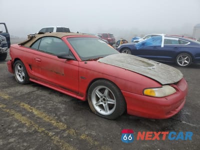 Czwarte zdjęcie samochodu z boku: 1997 FORD MUSTANG GT VIN:1FALP45X9VF117060 - miniatura