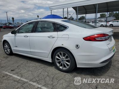 Drugie zdjęcie samochodu z przodu: 2017 FORD FUSION SE HYBRID VIN:3FA6P0LU3HR409342 - miniatura