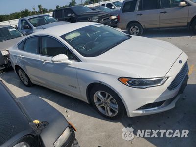 Czwarte zdjęcie samochodu z boku: 2018 FORD FUSION SE HYBRID VIN:3FA6P0LU5JR118606 - miniatura