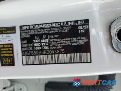 Zdjęcie 13 z 14 samochodu: 2024 MERCEDES-BENZ GLE 450 4MATIC VIN:4JGFB5KB8RB048875 - miniatura