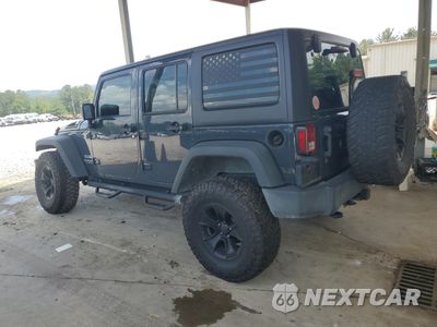 Drugie zdjęcie samochodu z przodu: 2017 JEEP WRANGLER UNLIMITED SPORT VIN:1C4BJWDG7HL599277 - miniatura