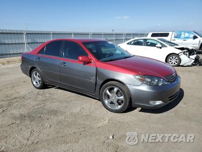 Czwarte zdjęcie samochodu z boku: 2004 TOYOTA CAMRY LE VIN:4T1BF30K34U586827 - miniatura
