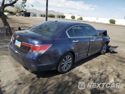 Trzecie zdjęcie samochodu z tyłu: 2012 HONDA ACCORD EXL VIN:1HGCP3F87CA023380 - miniatura
