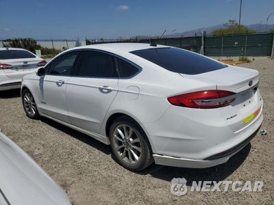 Drugie zdjęcie samochodu z przodu: 2017 FORD FUSION SE HYBRID VIN:3FA6P0LU1HR409162 - miniatura