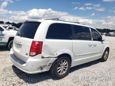 Trzecie zdjęcie samochodu z tyłu: 2017 DODGE GRAND CARAVAN SXT VIN:2C4RDGCG6HR557817 - miniatura