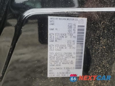 Zdjęcie 13 z 14 samochodu: 2013 INFINITI JX35 VIN:5N1AL0MM2DC338413 - miniatura